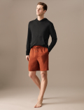 Cotton Blend Pyjama Shorts