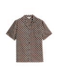 Cotton Rich Geometric Print Pyjama Top