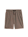 Cotton Rich Geometric Print Pyjama Shorts