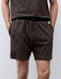 Supima&trade; Cotton Rich Ribbed Shorts