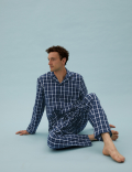Cotton Checked Pyjama Set