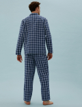Cotton Checked Pyjama Set