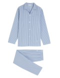 Cotton Blend Bengal Stripe Pyjama Set