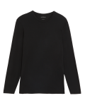 Supima® Cotton Blend Long Sleeve Vest