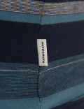 Premium Cotton Blend Striped Vest