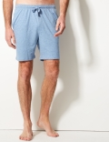 2 Pack Pure Cotton Jersey Pyjama Shorts