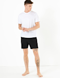 2 Pack Pure Cotton Jersey Pyjama Shorts