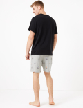 Pure Cotton Bike Print Pyjama Set