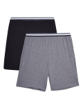 2 Pack Pure Cotton Pyjama Shorts