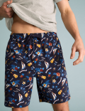 Pure Cotton Hawaiian Print Pyjama Set