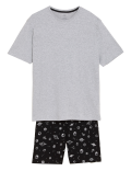 Pure Cotton Space Print Pyjama Set