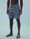Pure Cotton Checked Pyjama Set