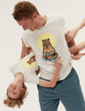 Pure Cotton Papa Bear Pyjama Set