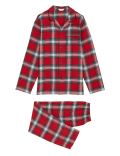 Men's Checked Family Christmas Pyjama Set