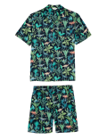Pure Cotton Dinosaur Print Pyjama Set