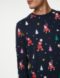 Men's Disco Santa Family Christmas Pyjama Set
