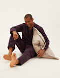 Brushed Cotton Checked Pyjama Set