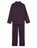 Brushed Cotton Checked Pyjama Set