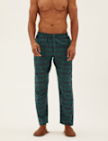 Brushed Cotton Checked Pyjama Set