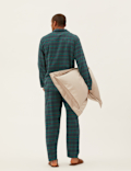 Brushed Cotton Checked Pyjama Set