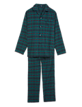 Brushed Cotton Checked Pyjama Set