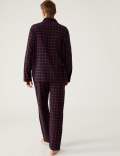 Brushed Cotton Checked Pyjama Set