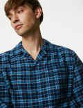 Brushed Cotton Checked Pyjama Set