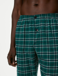 Brushed Cotton Checked Pyjama Set