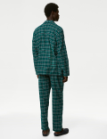 Brushed Cotton Checked Pyjama Set