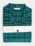 Brushed Cotton Checked Pyjama Set