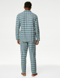 Brushed Cotton Checked Pyjama Set