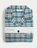 Brushed Cotton Checked Pyjama Set