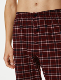 Brushed Cotton Checked Pyjama Set