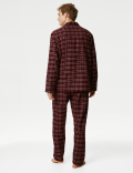 Brushed Cotton Checked Pyjama Set