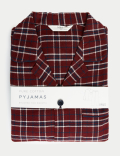 Brushed Cotton Checked Pyjama Set