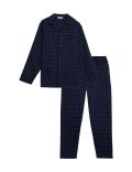 Brushed Cotton Checked Pyjama Set