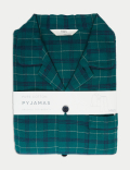 Brushed Cotton Checked Pyjama Set