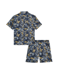 Pure Cotton Printed Pyjama Set