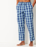 Pure Cotton Checked Pyjama Set