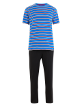 Pure Cotton Striped Pyjama Set