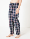 Pure Cotton Checked Pyjama Set