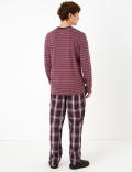 Pure Cotton Checked Pyjama Set
