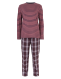 Pure Cotton Checked Pyjama Set