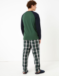 Pure Cotton Checked Pyjama Set
