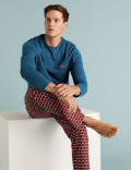 Pure Cotton Printed Pyjama Set