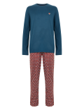 Pure Cotton Printed Pyjama Set