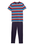 Pure Cotton Striped Pyjama Set