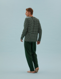 Pure Cotton Striped Pyjama Set