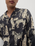 Men's Zebra & Cheetah Family Christmas Pyjama Set