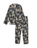 Men's Zebra & Cheetah Family Christmas Pyjama Set
